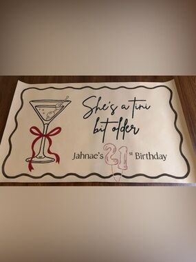 Custom Painted Banner